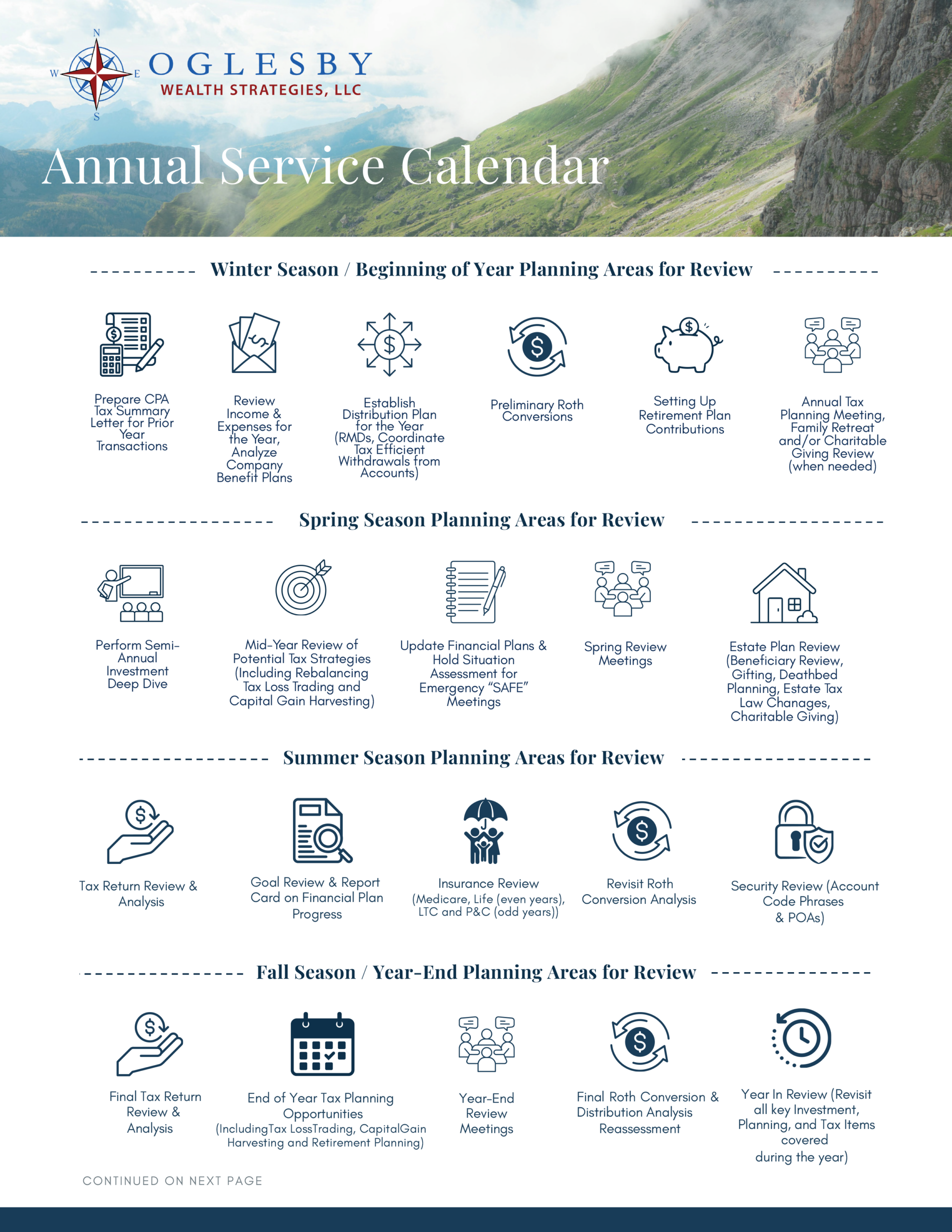OWS Annual Service Calendar-cover